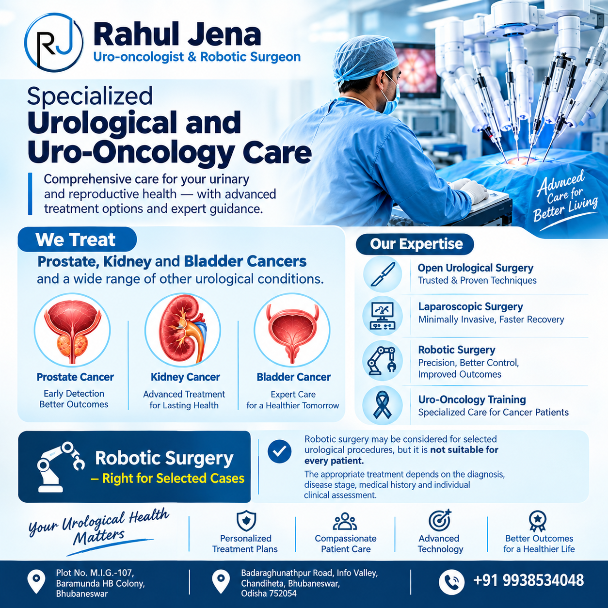 Specialized Urological and Uro-Oncology Care